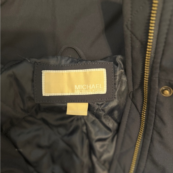 MICHAEL Michael Kors Navy Utility Jacket with Hood - Picture 2 of 6